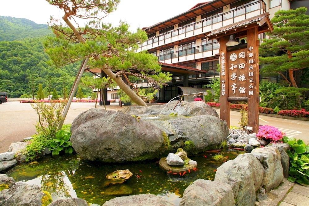 Okada Ryokan Warakutei Такаяма Екстер'єр фото
